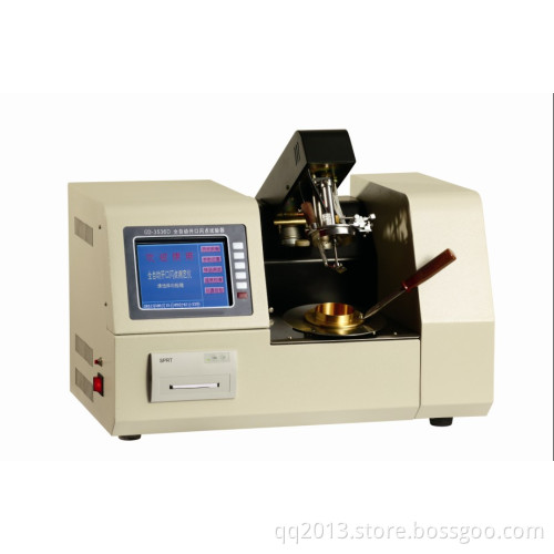GD-3536D Fully automatic OPEN CUP Flash & Fire Point Tester(ASTMD92)